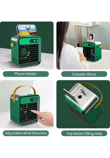 Jialan Telefon Tutucu İle Klima Fanı Ayna Soğutma Hava