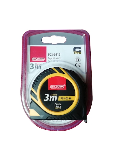 Ceta Form P03-0316 C-Pro Şerit Metre 3 M x 16 MM