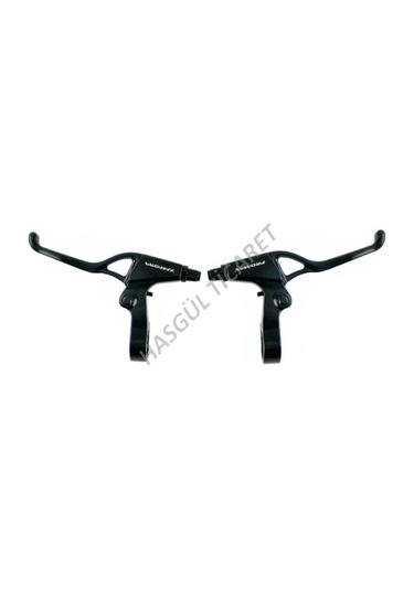 Hsgl Bisiklet Siyah Full Aluminyum Promax V-Fren Kırmızı Fren Dış