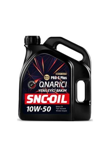 Snc Oil Onarıcı 10W-50 Yenileyici Bakım Motor Yağı 4 L
