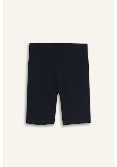 Defacto Kız Çocuk Baskılı Biker Tayt B0843a825hsbk81 SiYAH