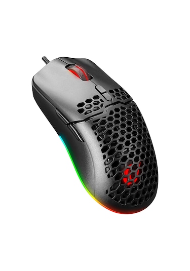 Rampage SMX-R77 X-Titan 7200 DPI RGB Aydınlatmalı Süper Hafif Makrolu Oyuncu Mouse