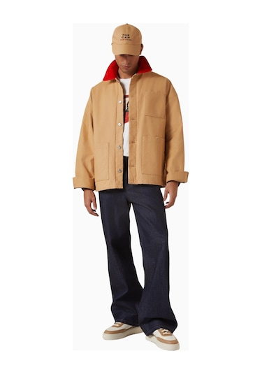 A.p.c X Marc Jacobs The Stoned Erkek Kanvas Ceket Çok Renkli