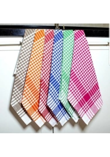 6 Adet Pötikareli Mutfak Kurulama Bezi 50x70 Cm