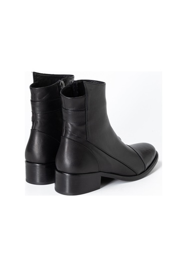 Nero Black Bot Kadın 25k11098 Vergelio Skin Boot Siyah