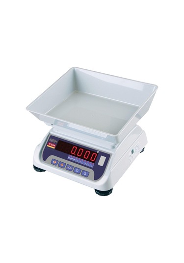 Eko Led Çukur Kefe Tartım Terazi 30 Kg-129385 Beyaz - Pembe