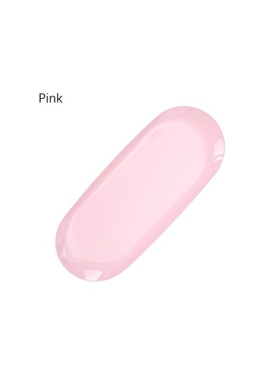 Paslanmaz Çelik Takı Tepsisi Masaüstü Saklama Tabağı Kozmetik Takı Tabağı Metal Tepsi Pembe