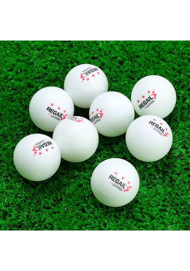 Ranyeek 50 Adet 3 Yıldızlı Abs Ping Pong Topu 40mm Beyaz - Dayanıklı, Tutarlı Ağırlık Ve İyi Zıplama Özelliği