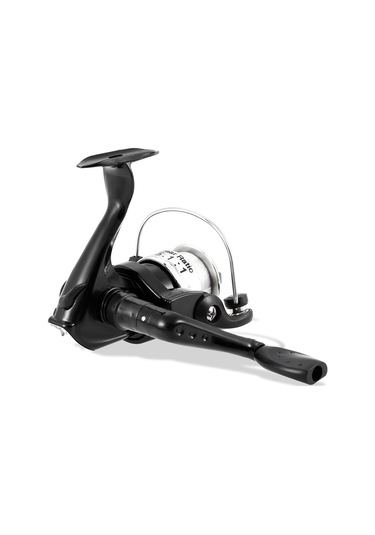 Shineyee Siyah 1.0m Uzatılabilir Kalem Olta Kamışı Ve Mini Spinning Makinesi Seti - Gömlek Cebine Sığar, Anti-ters Çevrimli, Balıkçılık Enthüslastları İçin Hediye