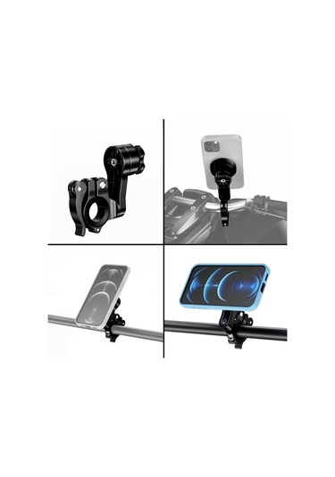 Knmaster Tt-720 Tüm Motosikletlere Uyumlu Telefon Tutucu