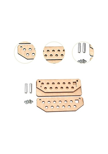 Besthome1 Suntek Ahşap El Sanatları Alet Tutucu Standı, İşi Tutucu, Pratik Ahşap Rengi Ahşap Rengi