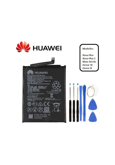 Huawei Nova 2 Plus / Honor 9i Hb356687ecw Batarya Pil Ve Tamir Seti