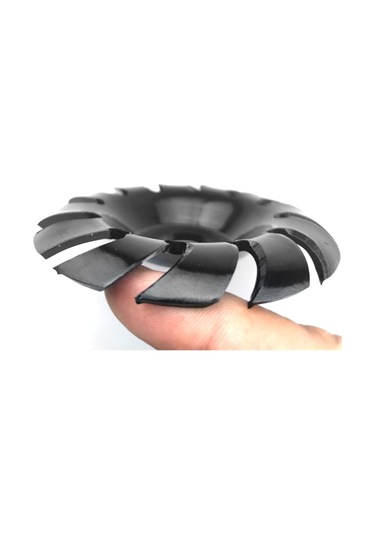 Suofeng 90mm 12 Dişli Manganez Çelik Ağaç Oyma Diski - 16mm Delikli, Hızlı Şekillendirme İçin