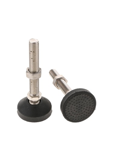 Homyl 2 Adet Karbon Çelik Ayarlanabilir Mobilya Dengeleyici 60-m16x100mm Tarif Edildiği Gibi