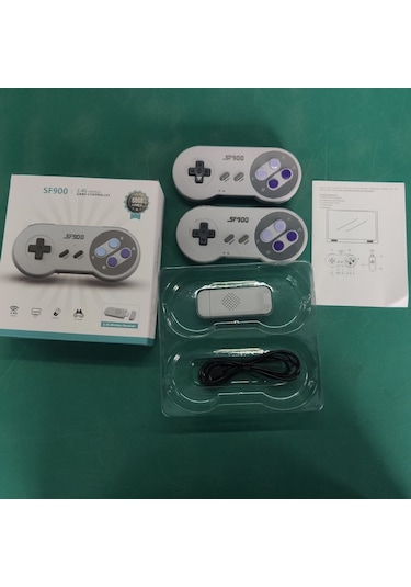 Xindoker Sf900 16 Bit Hdmı Kablosuz Oyun Konsolu, 2.4g İkili Oynama, Nostaljik 4700 Oyun, Kaliteli Malzeme, Kolay Kurulum