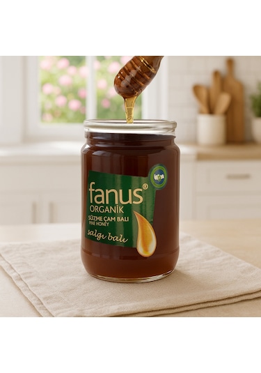 Fanus Organik Çam Balı 850 G