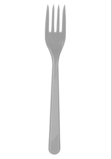 Çatal Plastik Çatal 25 Adet Gümüş Renk Gümüş