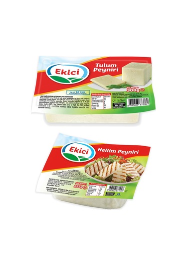 Ekici Hellim Peyniri 225 Gr + İzmir Tulum 300 Gr 2 Li Paket