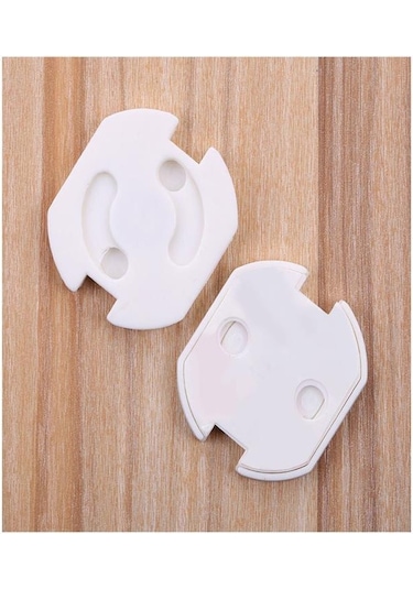 Şahnet Prizmatik Çocuk Koruma Kapağı Beyaz 10 Adet