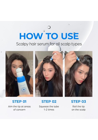 Hangfox Deniz Yosunu Saç Kökü Serumu - Derin Temizleme, Kök Güçlendirme, Dökülmeyi Azaltma, Nane Özlü Rahatlatıcı Saç Sağlığı Geliştirici