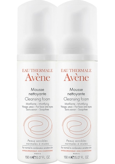 Avene Cilt Temizleme Köpüğü 2 x 150 ML