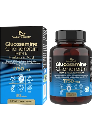 Gardener's Nutraliv Glukozamin Chondroitin Msm Hyaluronik Asit 30 Tablet