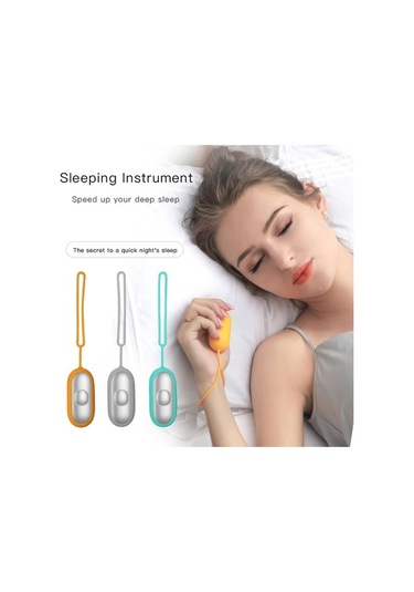 Maoyaya Yetişkinler İçin Taşınabilir Uyku Yardım Cihazı - Kaygı Ve Uykusuzluk Rahatlatma Aleti Mavi