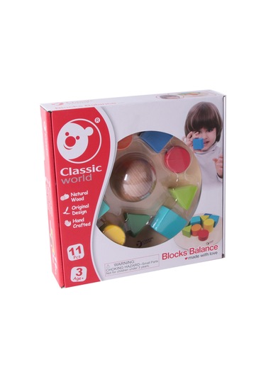 Classic World Ahşap Bloklar Denge    Oyunu