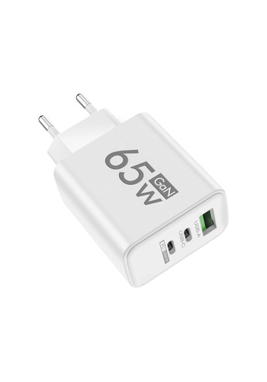 Maerknonpd 65w Gan Usb Hızlı Şarj Aleti İphone Uyumlu 15 Huawei 3.0 Tip C Duvar Adaptörü Ildistribütör Garantili