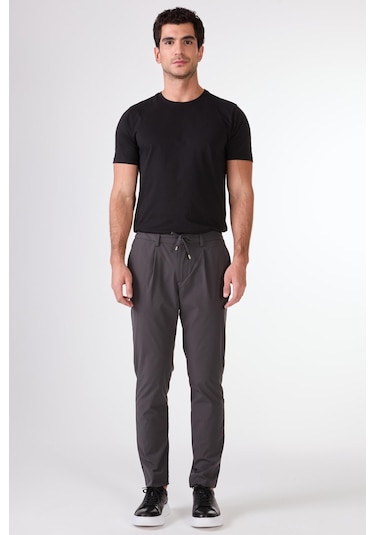 Dufy Pileli Jogger Pantolon Antrasit