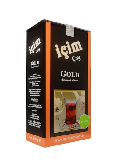 İçim Çay Bergamot Aromalı Gold Çay 500 G