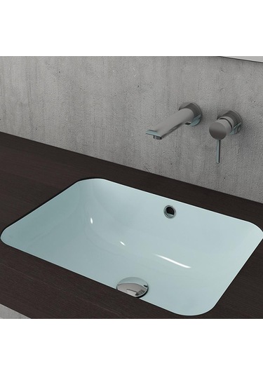 Bocchi Scala Tezgah Altı Lavabo 55 CM Mat Buz Mavi 1006-029-0125