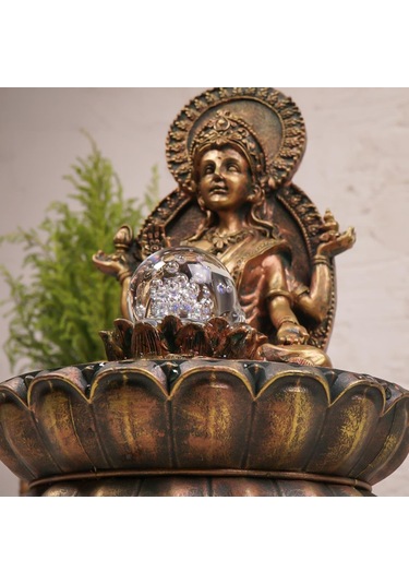 Zen Durga Temalı Su Şelalesi