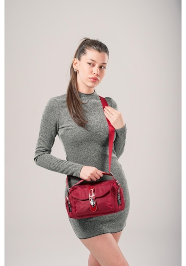 Ççs Kadın 17888 Omuz Çantası Bordo