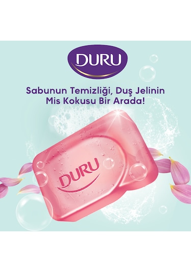Duru Fresh Sensations Çiçek Tazeliği 16 Adet Duş Sabunu 4 x 600 G