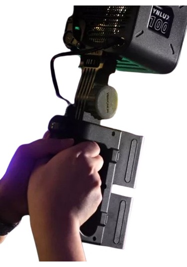 Yongnuo 2-npf Batarya Tutucu Ynlux100, Yn150 Led Işık Uyumlu, Siyah