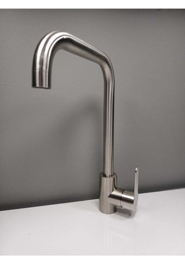 Fleko Inox Eviye Mix Bataryası Gri