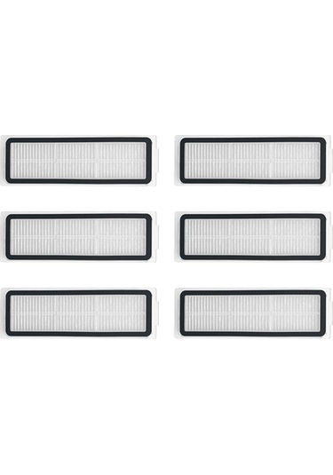 Gildedwill Xiaomi Mijia Vakum 5c / Ov42cn Vakum Aparatı Yıkanabilir Filtre 6 Adet İçin Hepa Filtre Yedek Parçaları