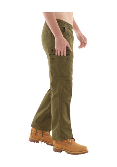 B0a6hpk3021-r Timberland Washed Duck Canvas Cargo Pant Erkek Pantolon Yeşil B0a6hpk3021-r Yeşil