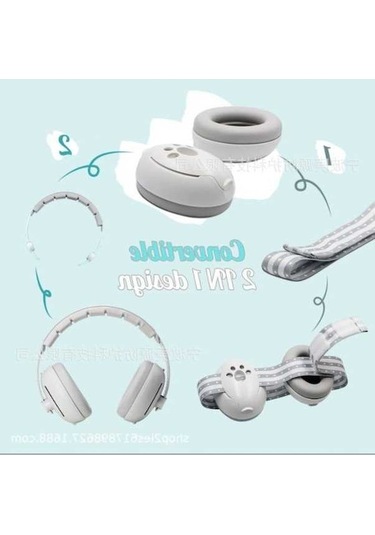 Maoyaya Bebek Kulaklıkları: Gürültü Azaltıcı Ve Ayarlanabilir