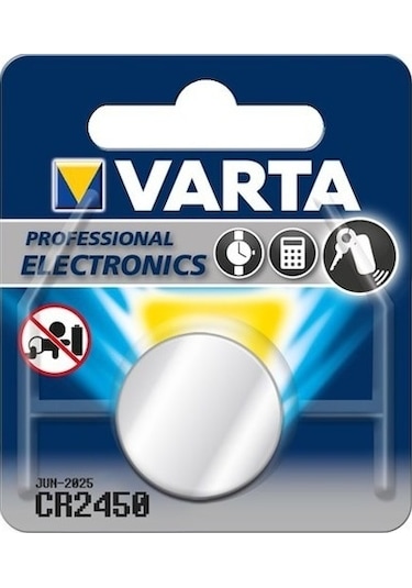 Varta 6450 CR2450 3V Lityum Pil