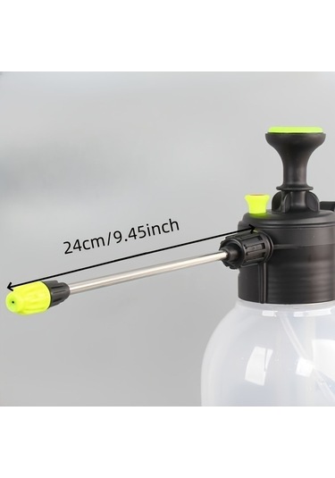 Trendooze Uzatma Çubuğu Uzun Basınçlı Bahçe Püskürtücü, 2 Bölümli Model Beyaz
