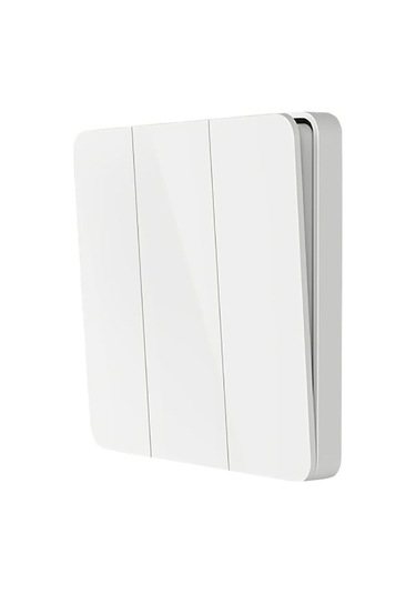 Xiaomi Mijia Beyaz Duvar Anahtarı, Üçlü İki Yönlü Kontrol, Geleneksel Ve Kendi Kendine Geri Tepme Modu, Uygulama Desteği Yok