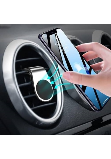 Telefon Tutacağı Araç İçi Kalorifer Destekli Mıknatıslı Telefon Tutacağı / Syte170