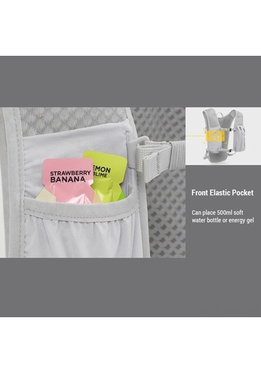 Didadodo 5l Nefes Alabilir Koşu Sırt Çantası - 1.5l Su Torbası İçerir Çok Renkli Çok Renkli