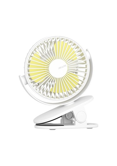 Dgplz Store Jisulife Fa29a Klipsli Masaüstü Mini Fan 568k0p Beyaz