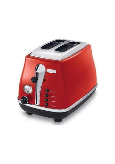Delonghi CTO2003.R Icona Ekmek Kızartma Makinesi (Teşhir & Outlet)