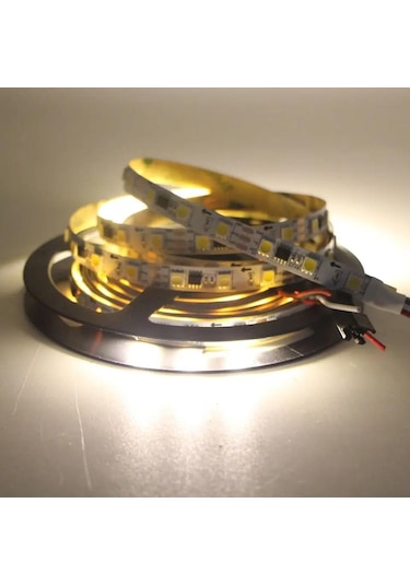 Amber Sarı Pixel Şerit Led Ws2811 12 Volt Ip20 5m