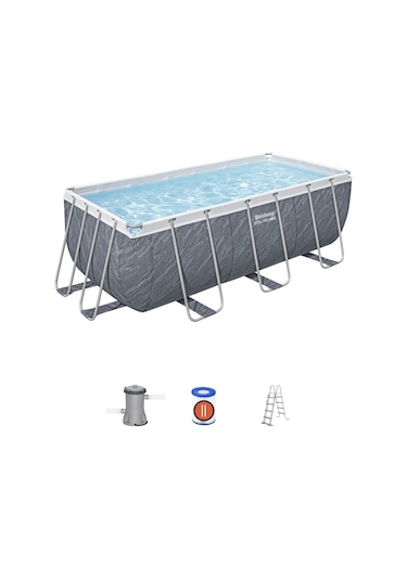 Bestway 56722 Steel Pro Max Above Ground Pool Set 4.12 M X 2.01 M X 1.22 M