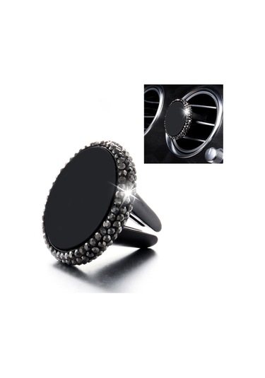 Sones Araba Elmas Manyetik Hava Çıkışı Cep Telefonu Tutucu Siyah